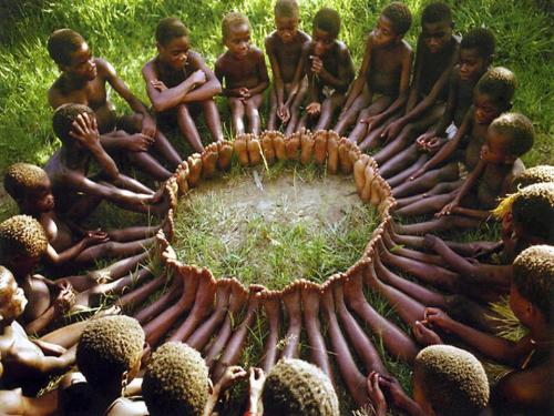 An anthropologist proposed a game to the kids in an African tribe. He put a basket full of fruit near a tree and told the kids that who ever got there first won the sweet fruits. When he told them to run they all took each others hands and ran together, then sat together enjoying their treats. When he asked them why they had run like that as one could have had all the fruits for himself they said: ”UBUNTU, how can one of us be happy if all the other ones are sad?”'UBUNTU' in the Xhosa culture means: “I am because we are”
♡