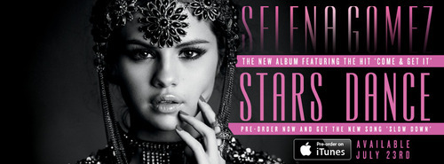Selena’s new facebook cover photo.