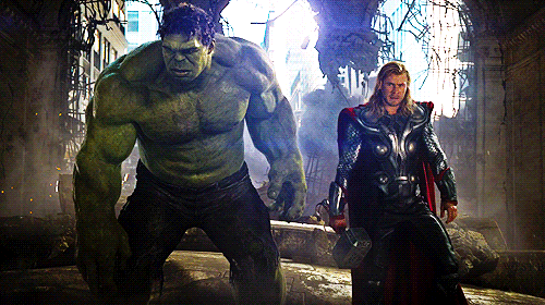 Thor vs the Hulk
