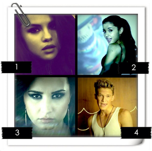 @RADIODISNEY: @selenagomez &amp; @ArianaGrande top your #Top30 songs! 1) #ComeAndGetIt 2) #TheWay 3) #HeartAttack 4) #PrettyBrownEyes