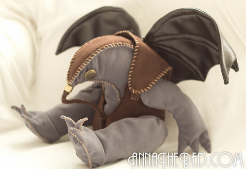 stuffed stuff: Songbird from BioShock Infinite.
Read about how I made this and see Ken Levine&#8217;s reaction when he got it!
You can also see the full set of photos on my Flickr!