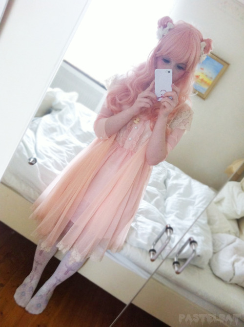 I&#8217;m a peach (ღ˘⌣˘ღ) dress is from here!&lt;-