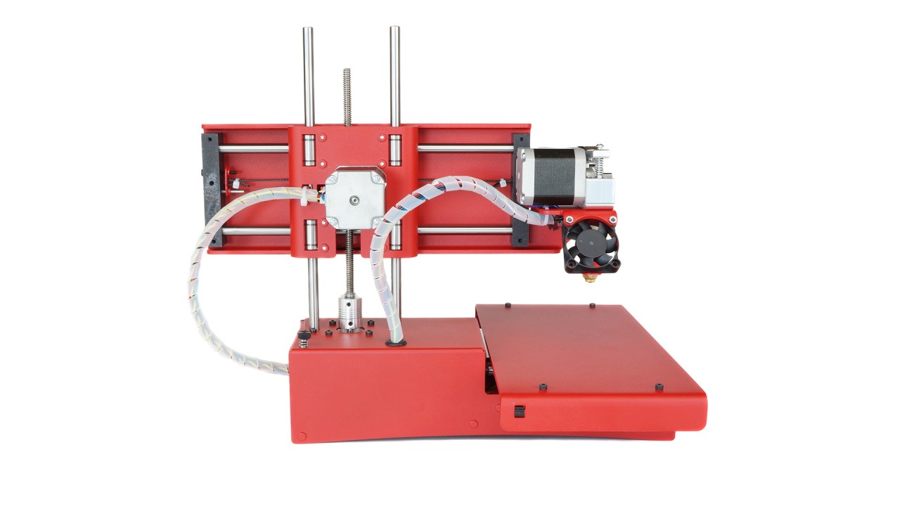 All-Metal Printrbot Simple<br />
Specs:<br />
Price: TBD<br />
Release Date: 2014<br />
Build Volume: 6″ x 6″ x 6″ (150mm x 150mm x 150mm)<br />
Print Resolution: 100 Microns<br />
Filament: 1.75 PLA<br />
Hot End: 1.75 Ubis Hot End with 0.4mm Nozzle<br />
Construction: Steel and Aluminum Body<br />
Finish: Powder Coated<br />
Print Bed: Semi-Auto Leveling via Software<br />
Belt: GT2<br />
Pulley: Aluminum<br />
Rods: 12mm<br />
Product Weight: 8 lbs<br />
Print Software: Compatible with Repetier Host and Pronterface<br />
More info: makezine.com</p>
<p>