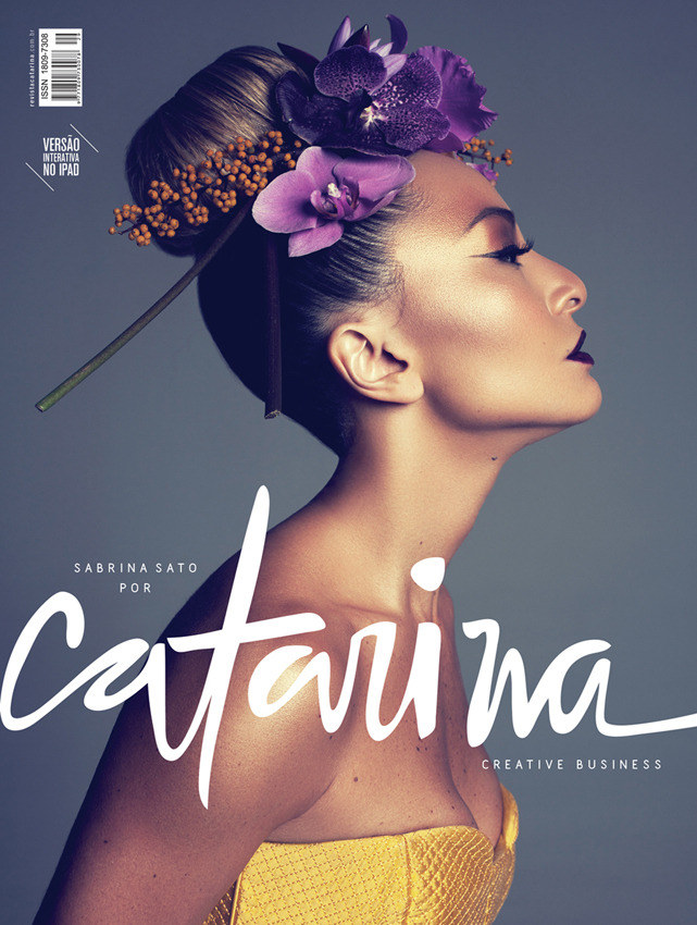 Sabrina Sato para a capa da Revista Catarina #33Foto: Du BorsattoStyling: Yan AcioliMake-up &amp; Hair: Henrique MartinsTratamento de Imagem: Victor Wagner 