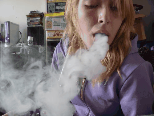 marijuana smoke gif | WiffleGif