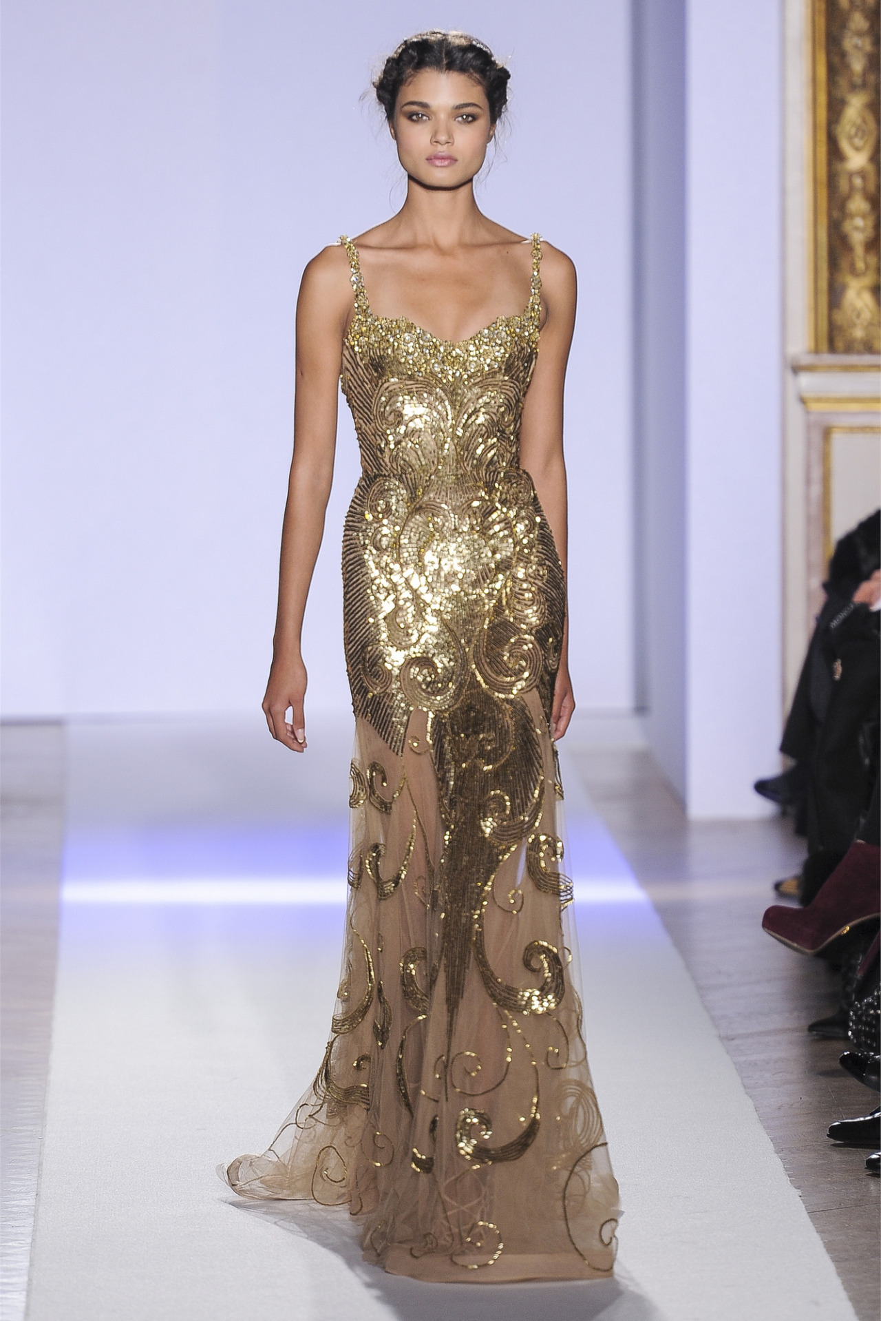 thebrazilianbombshells:Daniela walks in Zuhair Murad Haute Couture spring 2013