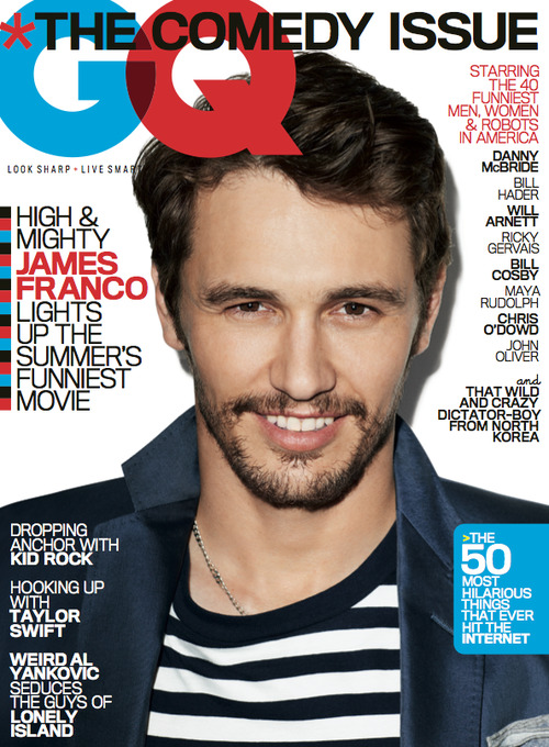 James Franco Covers GQ June 2013
