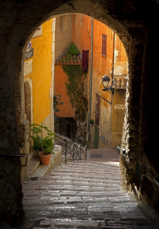 bluepueblo:

Medieval Passage, Roquebrune, France 
photo via susan
