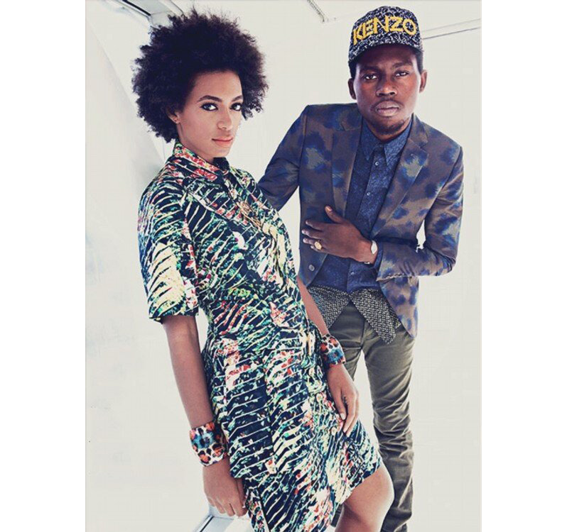 Vogue March - Solange/Theophilus London for Kenzo
