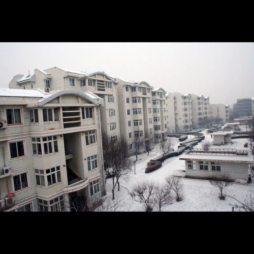 La neve è arrivata a Liangxiang!
