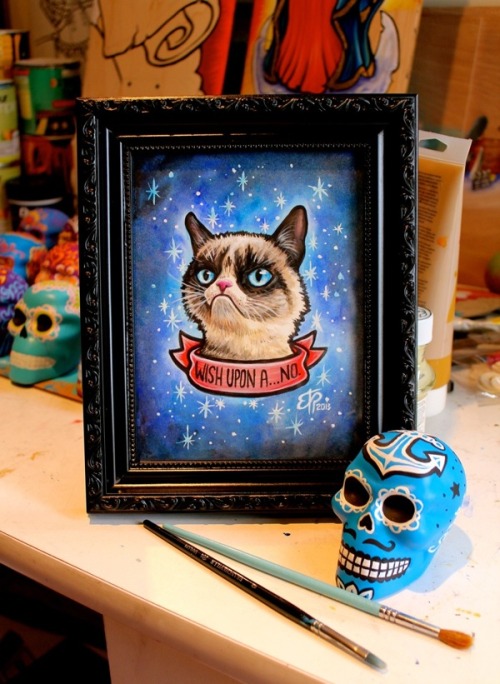 Wish Upon A Grumpy Cat by Erika Pearce