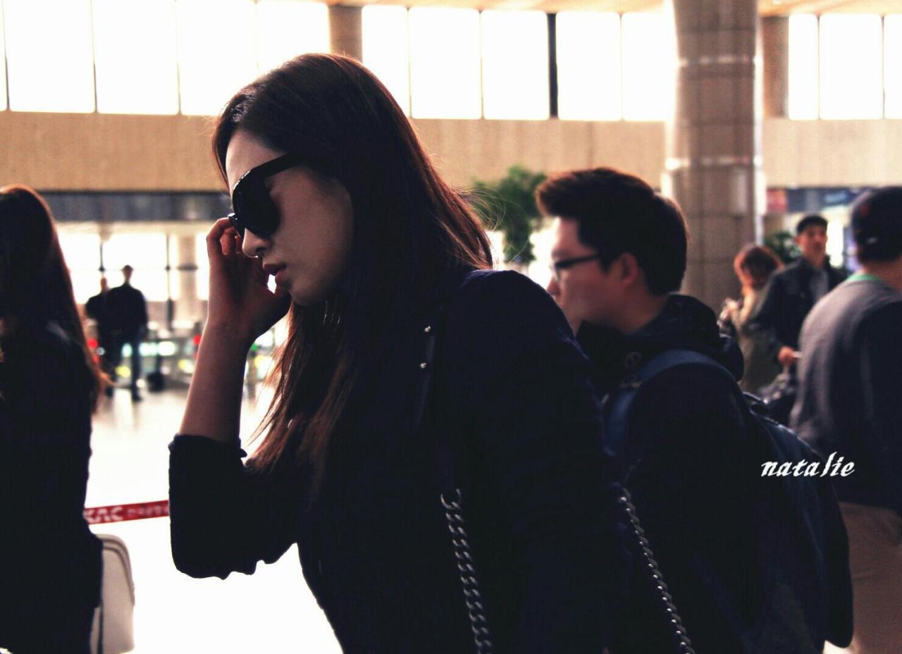 [130416] Yuri at Gimpo airport by natalie