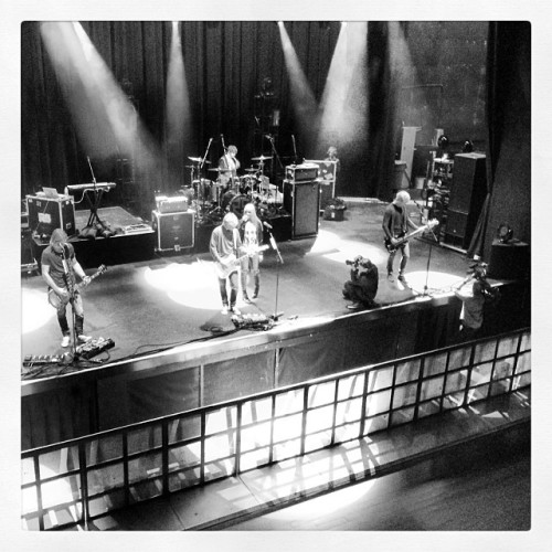 Sound check #r5family are you here?  #louder #dancingoutmypantstour #r5rockstheworld