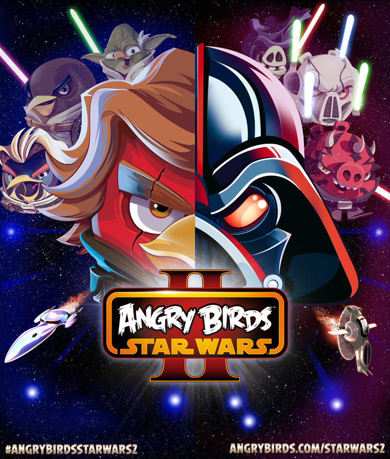 Angry Birds Star Wars 2 out a day early! Click http://rov.io/downloadabsw2 from your iOS, Android or WP8 device!