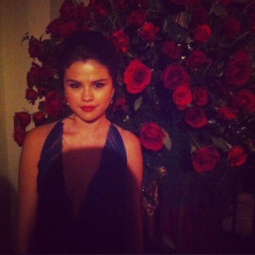   A new photo of Selena at the Ferretti/Vogue charity event yesterday.  