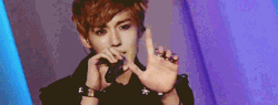 1k my gifs exo exo m Kris smtown la i was distracted from his perfect face by his gigantic hands 