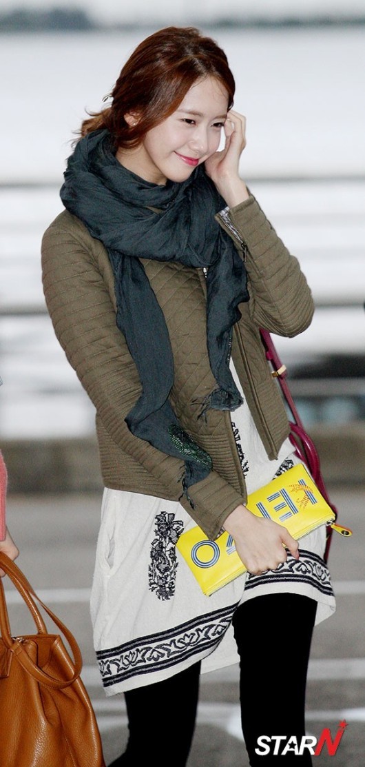 [130408] Yoona at Incheon airport by Press