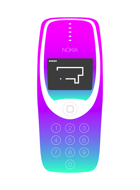 Jony Ive redesigns Nokia 3310.
Credit @semiitalic