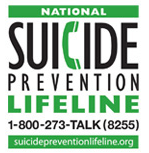 September 8-14 is National Suicide Prevention Week. If someone is discussing thoughts of suicide and self-harm online, reach out for help. You can anonymously report people on Facebook, Twitter, MySpace, Tumblr, and YouTube, and the services will send the user a link to the Lifeline number. And if you need help, call one of the counselors. You&#8217;re worth it!
1-800-273-TALK(8255) SuicidePreventionLifeline.org