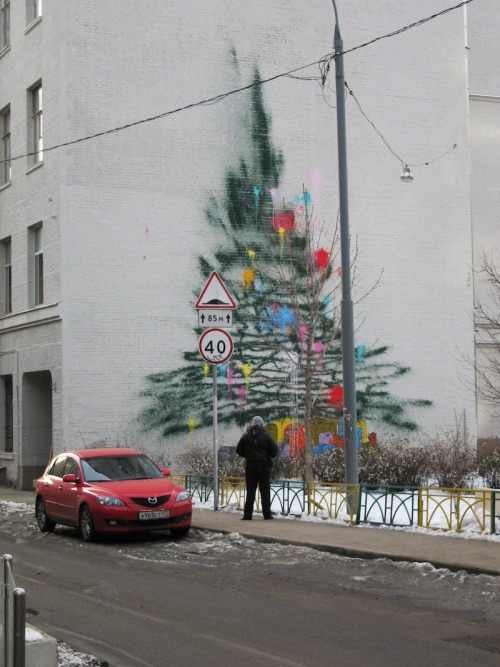 (via A Graffiti Christmas Tree | Wooster Collective)