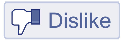 Facebook 'dislike' button