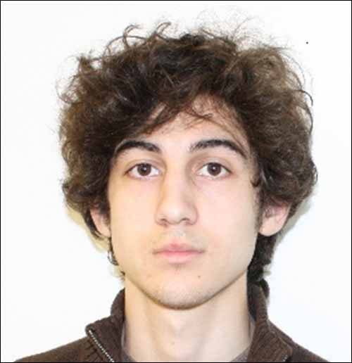 FBI photo of Dzhokar Tsarnaev