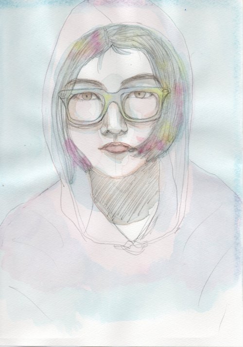 2014_03_15_pencil / water color