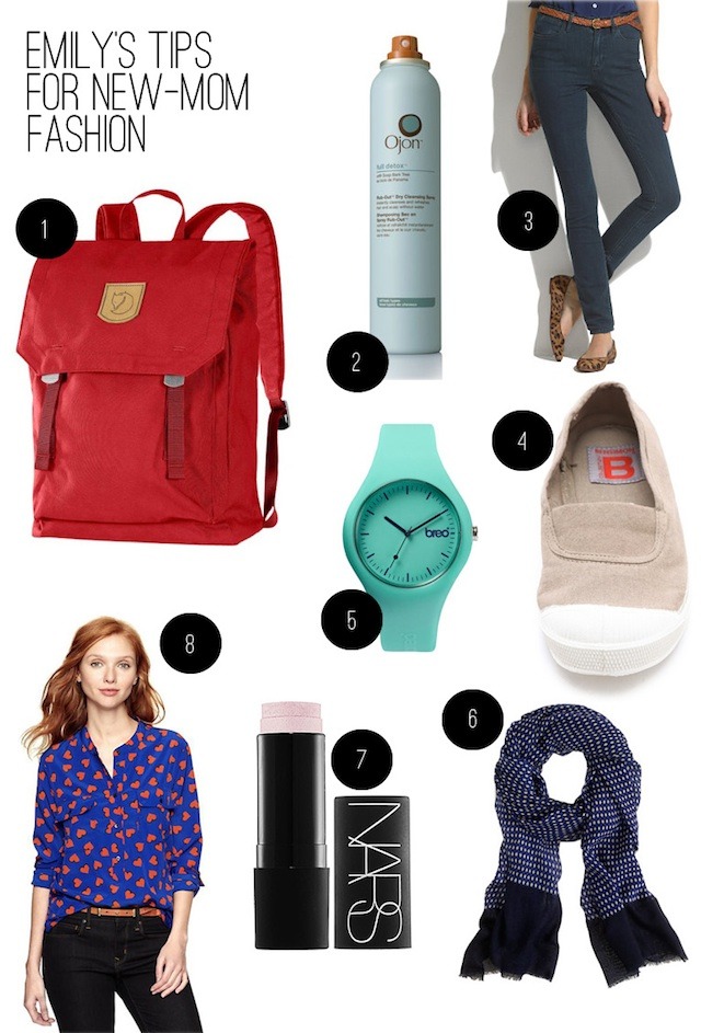 fashion tips for on the go and new moms