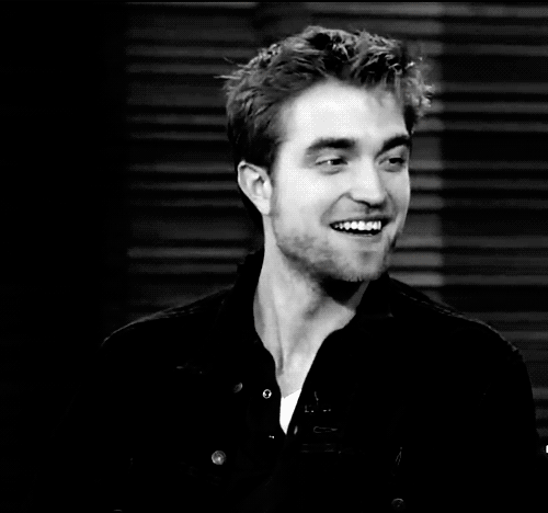 Day 11: Gif of Rob laughing <br /> After exhausting week, laughing Rob is exactly what I need.