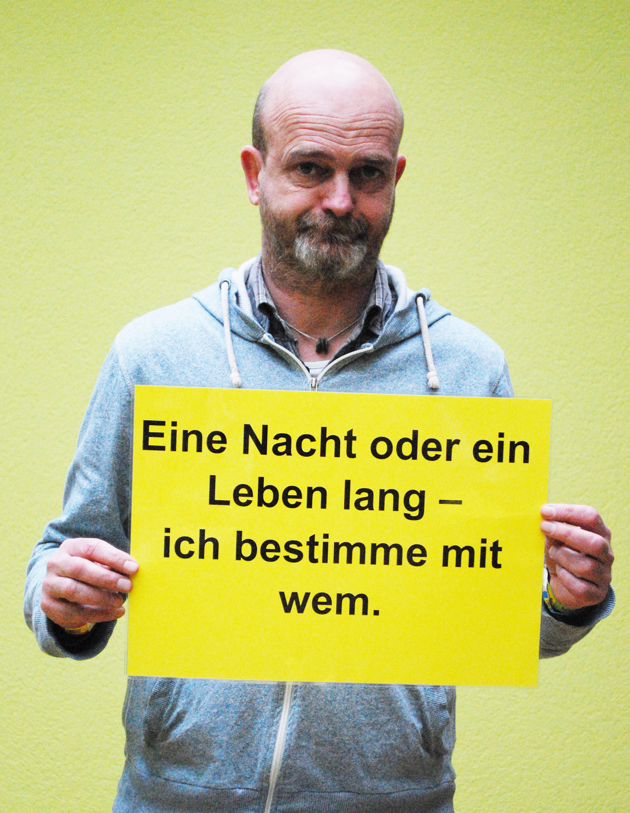 "For one night or for life? I choose with whom" Amnesty Switzerland, Bern
