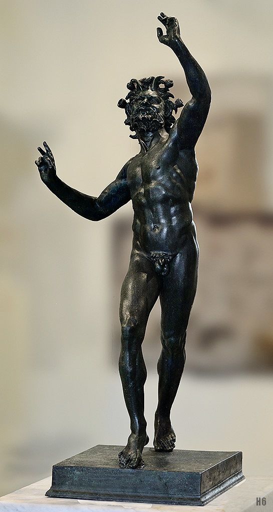 Dancing Faun from Pompeii. 2nd.century. BC. Roman. bronze. National Archaeological Museum of Naples.
http://hadrian6.tumblr.com
