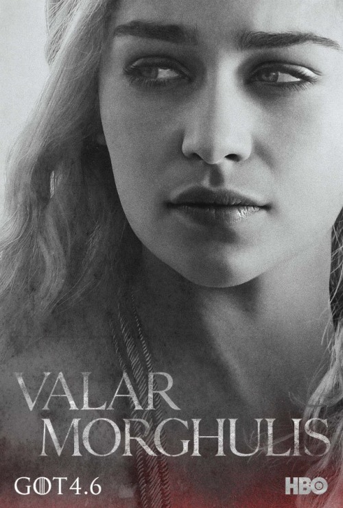 Khaleesi Daenerys Targaryen played by Emilia Clarke