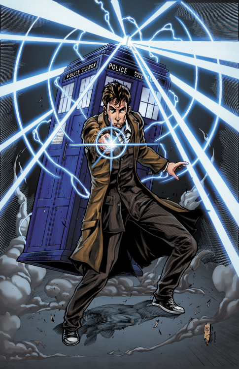 Doctor Who
Pencils by Caanan White Inks by Mikey Babinski Colors by Ross Hughes