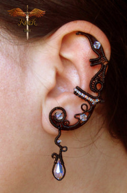 Wire Ear Wraps by Alina Iftime / posted by ianbrooks.me