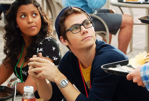 Dylan O'Brien Angel Face dylan obrien credit to whoever made this dylan o'brien gif the internship 
