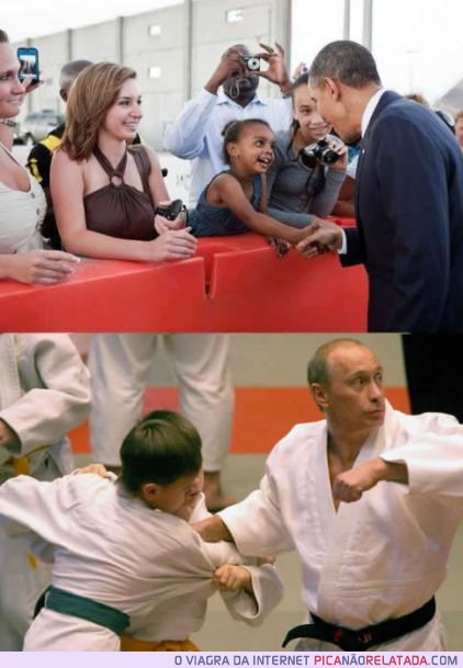 Diferença entre presidentes.