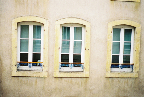 Beautiful windows in Metz, France