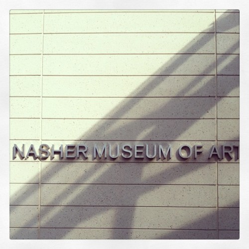 Sunlight + shadows (at Nasher Museum of Art)