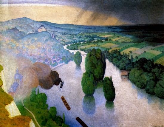 Félix Vallotton - Souvenir des Andelys (1916)