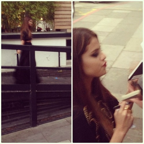 thisisalis:Just saw Selena Gomez! <a href=