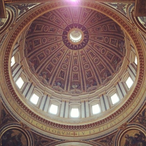 Inside St. Peter’s Basilica, The Vatican #pneumawear #inspiredadventure www.pneumawear.com