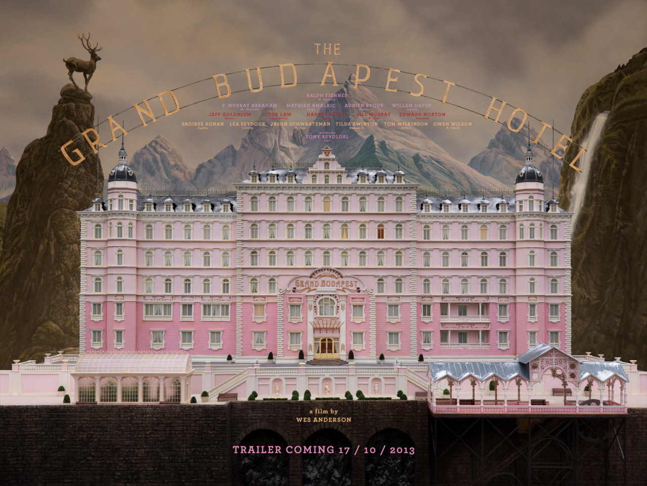 (via The Grand Budapest Hotel - A Film by Wes Anderson - Trailer Coming 17 October 2013)