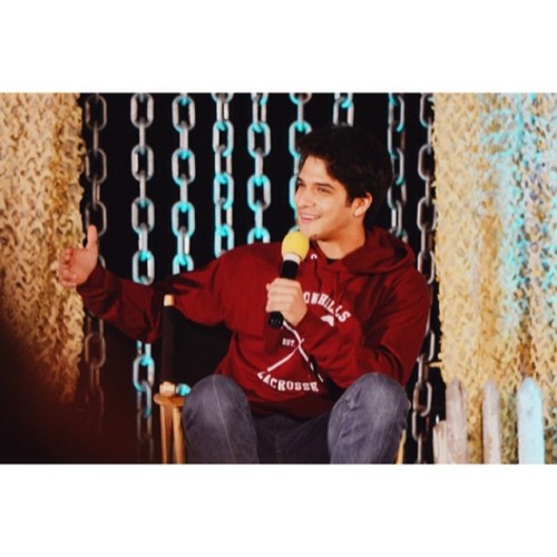 Tyler Posey at #DaysoftheWolf convention in Burbank. http://ift.tt/1m1FJEj