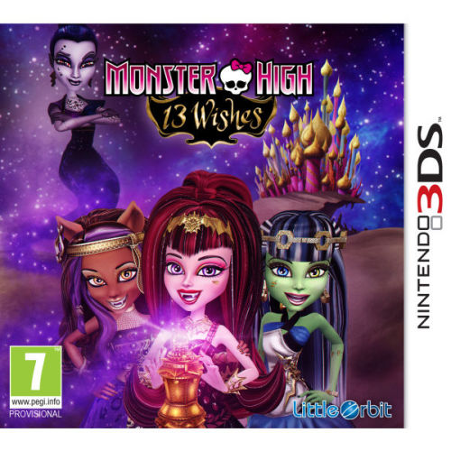 Monster High: 13 Wishes game cover. Whisp!