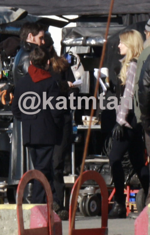 This was the only shot I could take that had Hook, Henry, and Emma together…