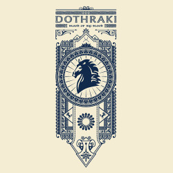 Dothraki Banner by Oliver Ibáñez / posted by ianbrooks.me