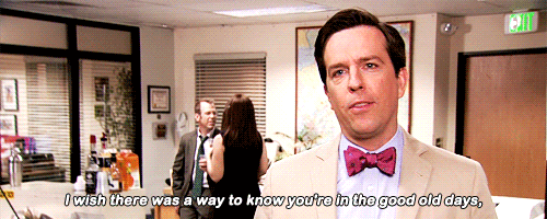Featured image of post Andy Bernard Good Old Days Meme