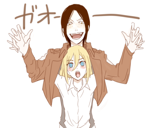Featured image of post Attack On Titan Ymir X Historia / Me watching an attack on titan episode :