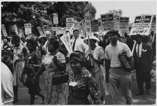 Civil rights marchers