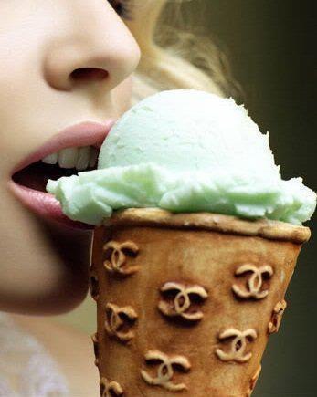Chanel ice cream cone